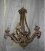 Image of scrollwork chandelier